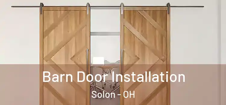 Barn Door Installation Solon - OH